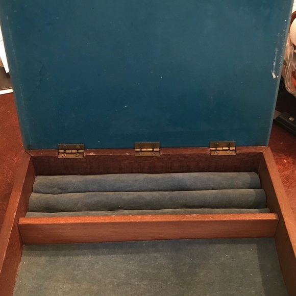 Storage & Organization Vintage Mens Jewelry Box Dantes Carpenter